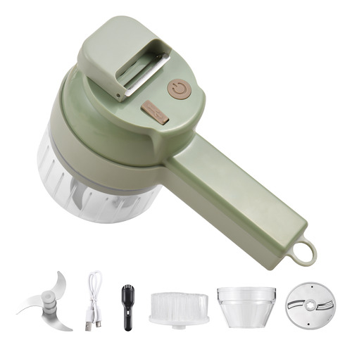 Electric Grinder With Celery Vegetable Ginger Onion Electric