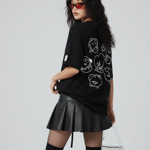 Camiseta Bts Album Arirang Kpop Bt21 Membros Show Brasil Alt