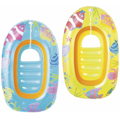 Bote Inflable Flotador Para Niños 112 X 71 Cm Bestway #34036