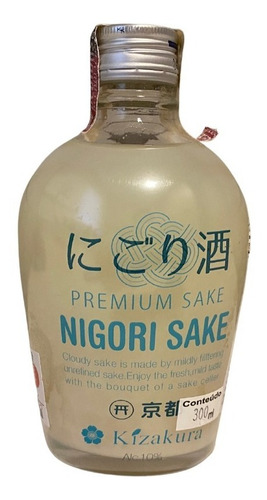 Imagem 1 de 1 de Sake Kizakura Nigorisake 300ml Kizakura Importado Japão