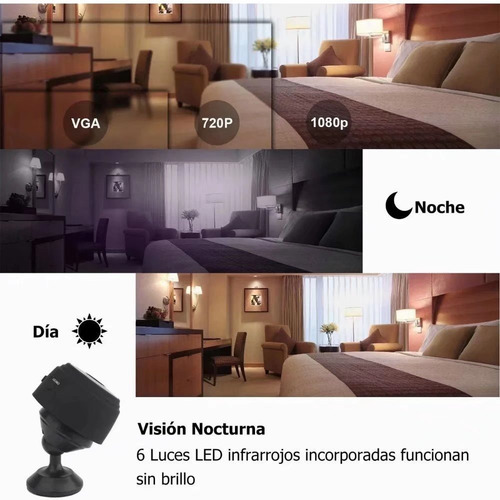 Cámara Inalámbrica Wifi Cámara Externa De Espionaje Ip Yoose