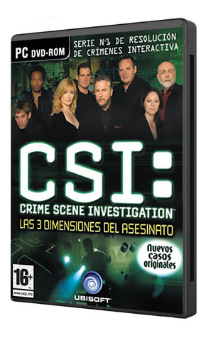 Csi 4 Las 3 Dimesiones Del Asesinato Pc Original Fisico Dvd