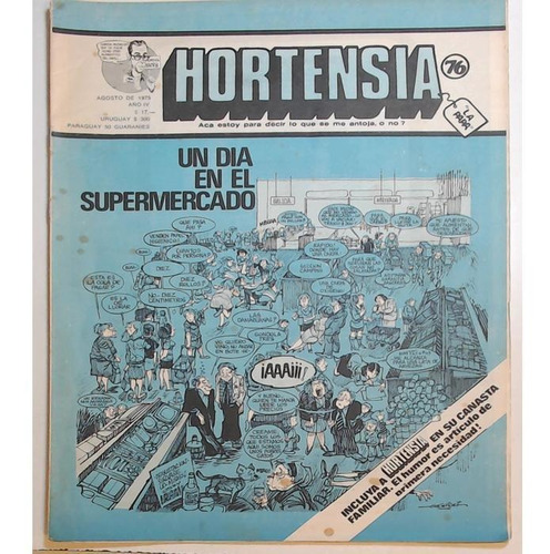 Revista Hortensia - Num 76 - Año Iv -  Agosto De 1975 