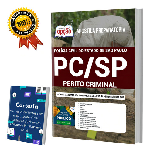 Apostila Perito Criminal Concurso Pc Sp