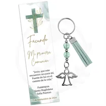 Comprar Llavero Souvenir Bautismo Comunión Ángel Angelito X15