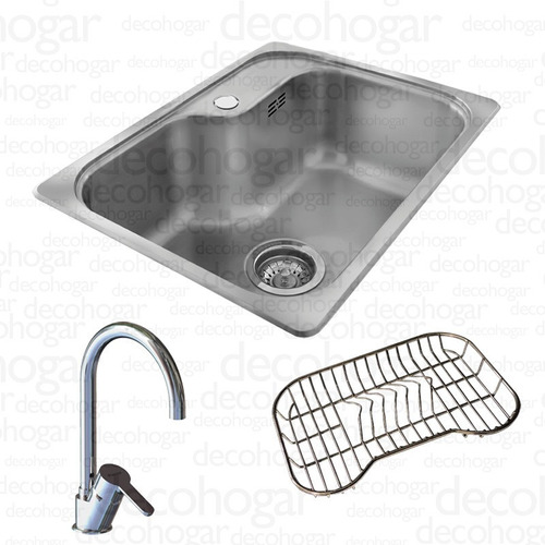 Bacha Cocina Johnson Luxor Mini Si55 Acc Grif Cjn3143 *