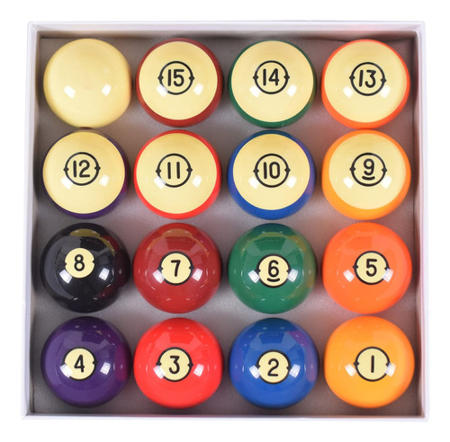 Juego De 16 Bolas De Billar Gamesun De Lujo Gb-03