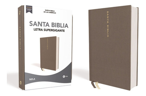 Biblia Nbla Letra Super Gigante, Tapa Dura Tela