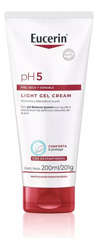 Eucerin Ph5 Light Gel Crema Piel Seca 200ml