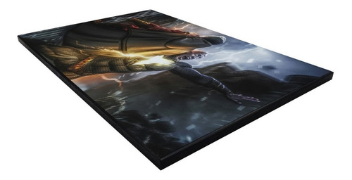 Cuadro De Black Adam Vs Shazam Ch