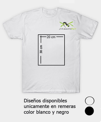 Remera Dragonfly Negra Y Blanca Groot Guardianes Col. A 8
