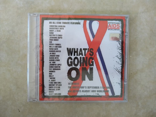 Cd What´s Going On Novo Cristina Aguilera Ja Rule Bono Nas