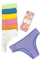Comprar Kit 7 Calcinhas Em Algodão Diamantes Lingerie(primavera) 