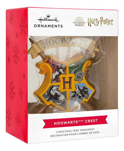 Adorno Navideño Con El Emblema De Harry Potter Y El Escudo D