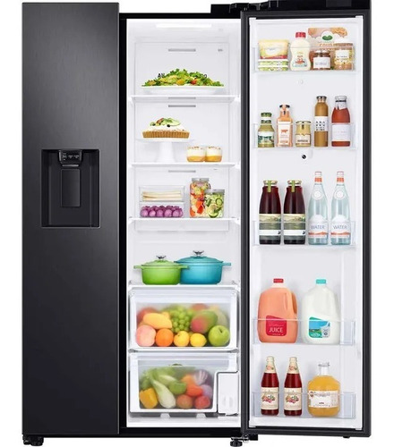 Imagen 9 de 10 de Refrigeradora Side By Side Samsung Rs27t5561b1/ap /27cp