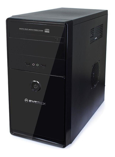 Pc Desktop Everex Intel Dualcore 2gb 320gb Dvd Hdmi+tecl/mou