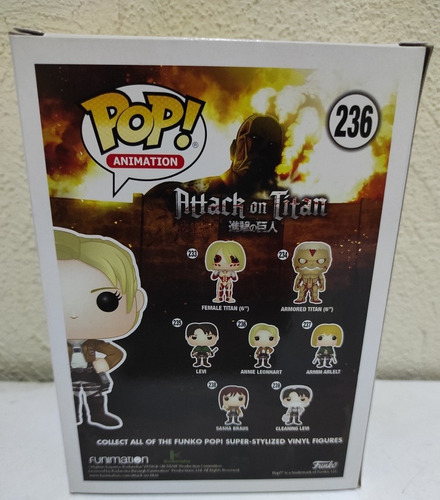 Funko Pop! Attack On Titan Annie Leonhart (Usado)