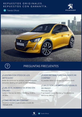 Imagen 5 de 5 de Miniatura 208 New Peugeot Original
