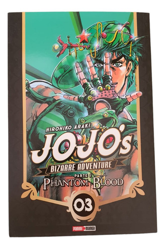 Jojo's Bizarre Adventure: Phantom Blood, De Hirohijo Araki. Jojos, Vol. 2. Editorial Panini, Tapa Blanda, Edición 1 En Español, 2018