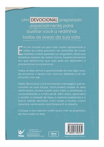 Colocando A Vida Em Ordem, Deive Leonardo - Vida