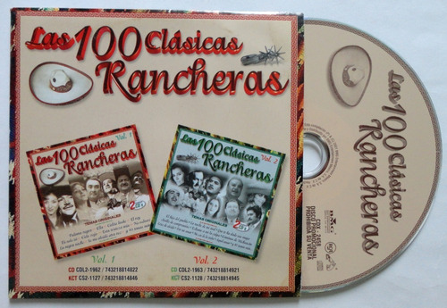 Las 100 Clasicas Rancheras (duetos, Trios, Mariachi) Cd Mix