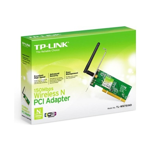 Tp-link Adaptador Inalámbrico N Pci A 150mbps