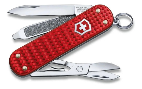 Cortaplumas Navaja Victorinox Classic Sd Precious Alox Red