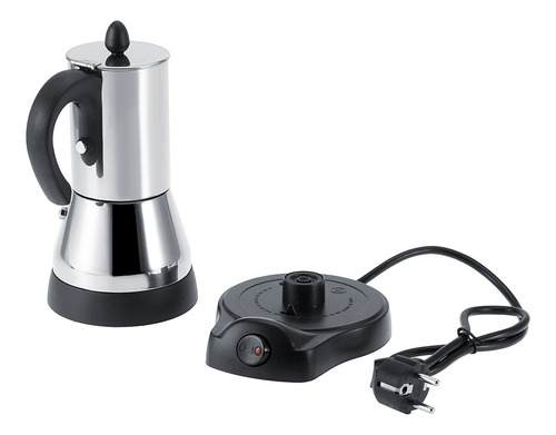 Cafetera Eléctrica 300ml Acero Inoxidable Espresso Mocha