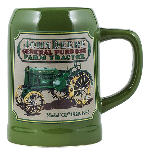 John Deere Licensed Green Tractor Taza De Café De Cerámica D