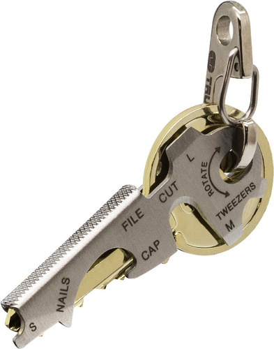 Llavero Protector Key Tool 5-funciones Original True Utility