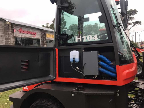 Pala Cargadora Hanomag H104 C/ Cabina Nueva 4x4 Articulada