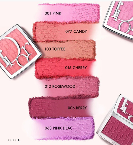 Blush Dior Backstage Rosy Glow 006 Berry Lançamento Original