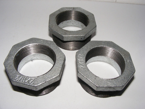 Conexion Reduccion Bushing Roscada Galvanizada De 2 A 1 1/2 (Usado)