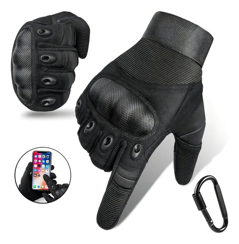 W Guantes Moto Pantalla Tactil Dedos Guantes