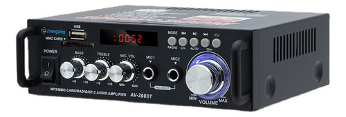 W Amplificador De Potencia Nuevo Amplificador Profesional