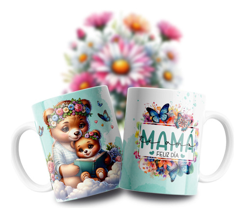 Taza De Cerámica Dia De La Madre Varios Diseños