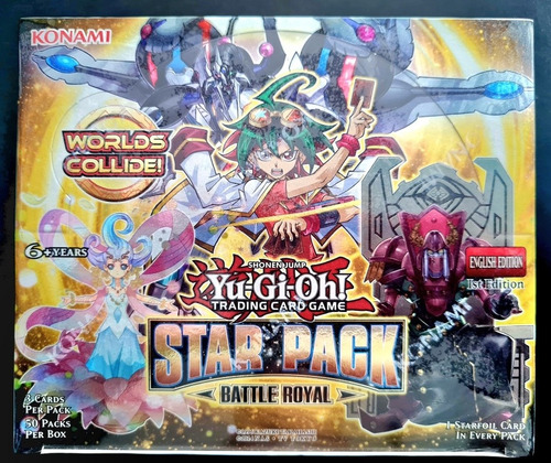 Yugioh Star Pack Battle Royal Display Booster Box Inglés