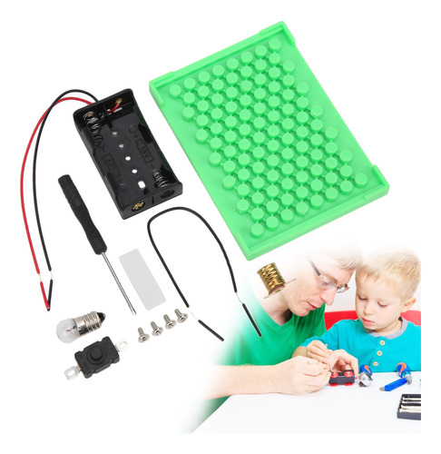 Kit De Circuitos De Serie Paralela De Bricolaje Para Aprende