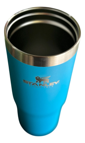 Vaso Lumilagros Térmico Doble Pico 900ml Liso Celeste Lisa