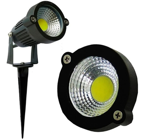 Espeto De Jardim 5w Led Bivolt Cob Para Decoração