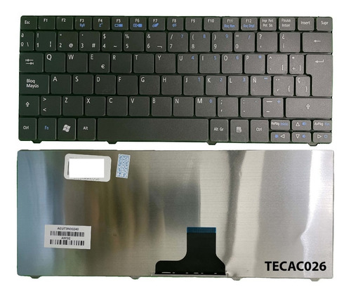 Teclado Negro Acer Aspire One 751, 752 752h 753 Za3 