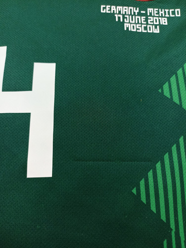 Jersey México 2018 Rafael Márquez (Usado)
