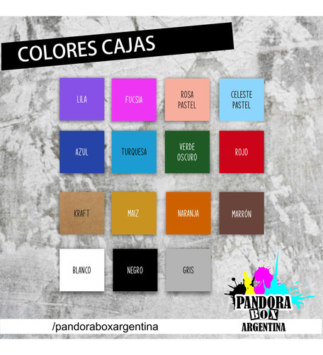 Caja Para Regalo Personalizada Con Vinilo En Tapa Azul