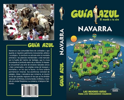 Navarra, De Monreal, Manuel. Editorial Guías Azules De España, S.a. En Español