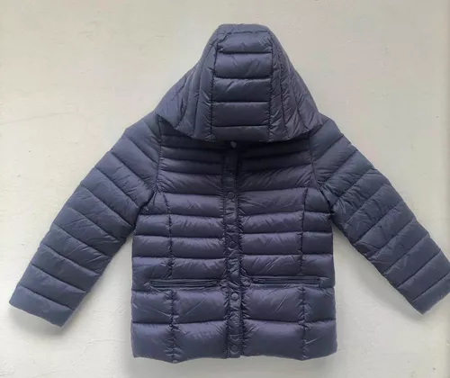 Campera Para Nena De Plumas Azul Marino Zara Girls T 7 | Envío gratis