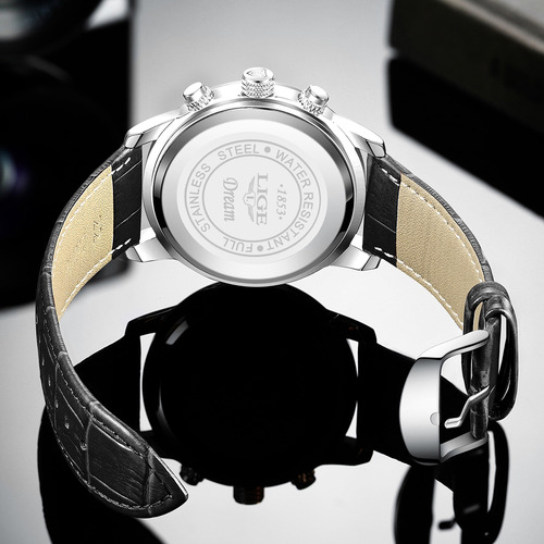 Relojes Para Hombre Lige Casual Analógico Reloj Impermeable