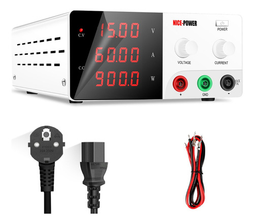 Fuente De Alimentación Dc De Conmutación Variable De 15v 60a