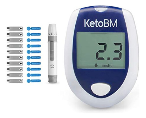 Kit De Medidor De Cetonas En Sangre Ketobm Para Pruebas De D