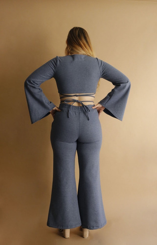 Imagen 5 de 8 de Set: Crop Top + Pants Setsy