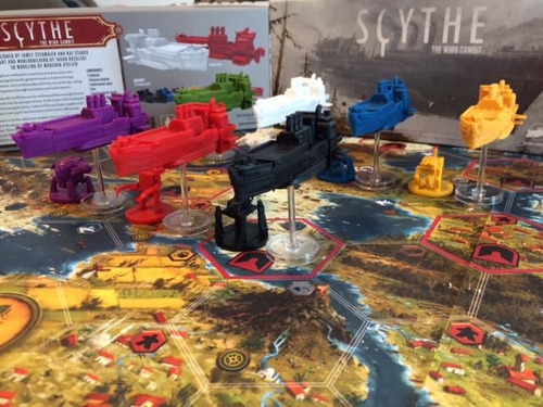 Juegos Stonemaier: Scythe: La Expansión Del Gambito Del Vien